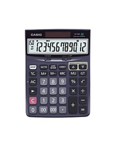 Casio Check & Correct Desk Calculator, 1.37in x 5.51in x 7.51in, Black, DJ120D