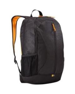 Case Logic Ibira IBIR-115 Carrying Case (Backpack) 16in Notebook - Black - Polyester - Shoulder Strap - 17.3in Height x 12.6in Width x 10.2in Depth