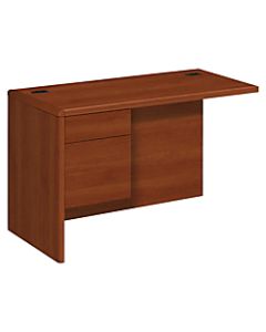 HON 10700 Series Laminate Left Return, Cognac