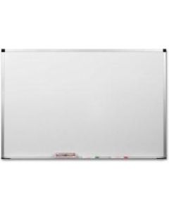 Balt ABC Markerboard - 36in (3 ft) Width x 24in (2 ft) Height - White Porcelain Steel Surface - Anodized Aluminum Frame - Rectangle - 1 Each
