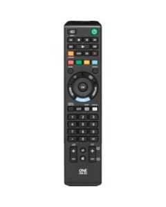 One For All Sony TV Replacement Remote - For TV, LCD TV, LED-LCD TV, Plasma TV, OLED TV - Black