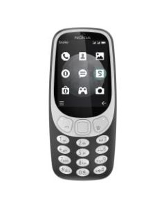 Nokia 3310 TA-1036 Cell Phone, Charcoal