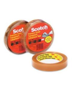 Scotch 610 Cellophane Tape, 1in x 72 Yd., Clear, Case Of 36
