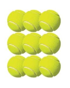 Champion Sports Tennis Balls, Yellow, 3 Balls Per Pack, Case Of 3 Packs