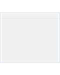 Tape Logic Clear-Face Document Envelopes With Self-Adhesive Closure, 6 1/2in x 5 1/2in, Clear, Case Of 1,000