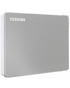Toshiba Canvio Flex Portable External Hard Drive, 2TB, Silver