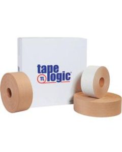 Tape Logic Reinforced Water-Activated Packing Tape, #7500, 3in Core, 3in x 150 Yd., Kraft, Case Of 10