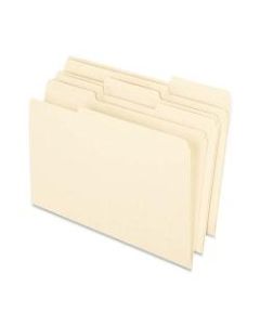 Earthwise By Oxford File Folders, Legal Size, 1/3 Cut, 100% Recycled, Manila, Box Of 100