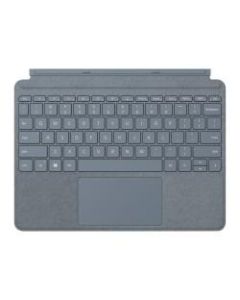 Microsoft Signature Type Cover Keyboard/Cover Case Microsoft Surface Go, Surface Go 2 Tablet - Ice Blue - Fabric, Alcantara - 7.5in Height x 9.8in Width x 0.2in Depth