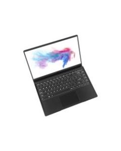 MSI Modern 14 B11SB-083 14in Gaming Notebook  - 1920 x 1080 - Intel Core i7 (11th Gen) i7-1165G7 900 MHz - 16 GB RAM - 1 TB SSD - Carbon Gray - Windows 10 Pro - NVIDIA GeForce MX450 with 2 GB