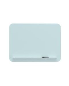 U Brands Magnetic White Glass  Dry Erase Board Frameless, 36x36