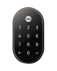 Google Nest Yale Lock - Touchscreen - Wireless LANOil Rubbed Bronze