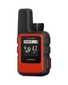 Garmin inReach Mini Handheld GPS Navigator - Orange - Handheld, Mountable - Monochrome - Bluetooth - USB - 90 Hour - 128 x 128 - Water Resistant