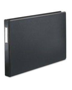 Cardinal EasyOpen Tabloid Reference 3-Ring Binder, 1in Slant Rings, 65% Recycled, Black