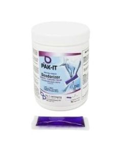 PAK-IT Industrial-Strength Deodorizer, Violeta Lavender, 9.6 Oz, Pack Of 20 Packets