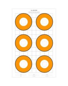 Rite In The Rain All-Weather Range Target, Long Range Silhouette, 22in x 17in