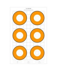 Rite In The Rain All-Weather Range Target, Long Range Silhouette, 22in x 17in