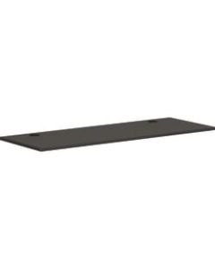 HON Mod Worksurface, 24in x 66in, Slate Teak