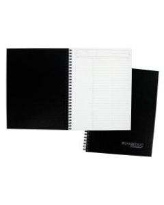 Cambridge Limited QuickNotes Action Planner Legal Pad, 7 1/2in x 9 1/2in, 30% Recycled, Black, 80 Sheets