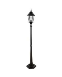 Kenroy Home Villa Portable Post Lantern, 71inH, Oil-Rubbed Bronze