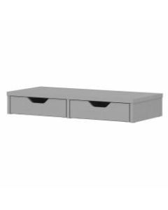 Bush Furniture Universal Desktop Organizer With Drawers, Cape Cod Gray, Standard Delivery