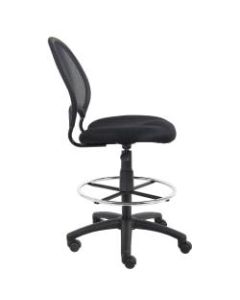 Boss Mesh Drafting Stool, Black