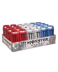 Monster Energy Ultra Variety Pack, 16 Oz, Pack Of 24 Cans