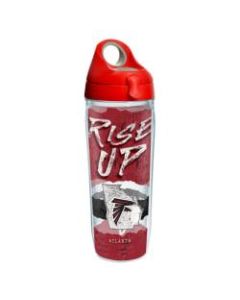 Tervis NFL Statement Water Bottle With Lid, 24 Oz, Atlanta Falcons