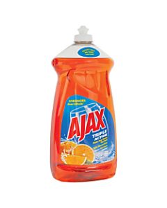 Ajax Triple-Action Dishwashing Liquid, 52 Oz Bottle, Orange