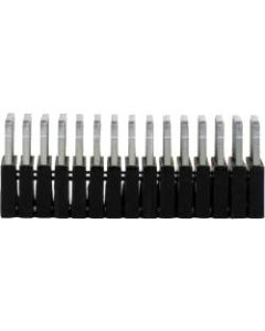 Arrow 591189 Fasteners - 5/16in Leg - 5/16in Crown - for Paper - Insulated - Black300 / Pack