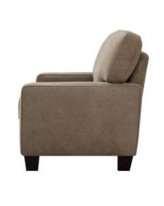 Serta Deep-Seating Palisades Sofa, 78in, Tan/Espresso