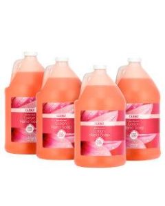Alpine Antimicrobial Liquid Hand Soap, 128 Oz, Fresh Floral Scent, Case Of 4 Bottles