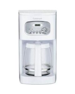 Cuisinart DCC-1100 12-Cup Programmable Coffee Maker, White