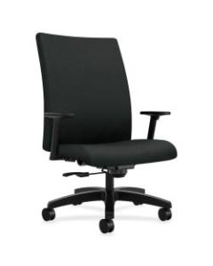 HON Ignition Big And Tall Mid-Back Chair, Black