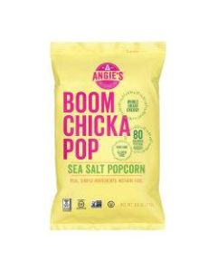Angies BOOMCHICKAPOP Popcorn - Non-GMO, Gluten-free - Sea Salt - 1 oz - 24 / Carton