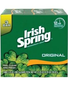 Irish Spring Irish Spring Original Bar Soap - Fresh Clean Scent - 3.75 oz - Green - Odor Neutralizer - 1 Each
