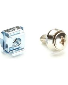Black Box M5 Rail Hardware Pack - 20 Cage Nuts & Screws - Rail Screw, Cage Nut