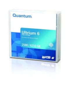 Quantum LTO Ultrium-6 Data Cartridge - LTO-6 - 2.50 TB (Native) / 6.25 TB (Compressed) - 2775.59 ft Tape Length