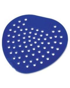 Genuine Joe Bubblegum Scent Urinal Screen - Bubblegum - Tapered Drain Hole, Splash Resistant, Deodorizer - 72 / Carton - Blue