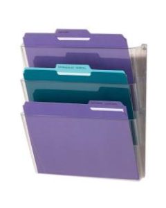 Brenton Studio Single Wall Pockets, Letter Size, Clear, Pack Of 3