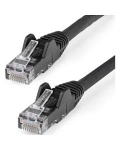StarTech.com 6ft (1.8m) CAT6 Ethernet Cable, LSZH (Low Smoke Zero Halogen) 10 GbE Snagless 100W PoE UTP RJ45 Black Network Patch Cord, ETL - 6ft/1.8m Black LSZH CAT6 Ethernet Cable - 10GbE Multi Gigabit 1/2.5/5Gbps/10Gbps to 55m