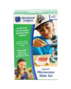 Educational Insights GeoSafari Microscope Slide Set - Theme/Subject: Learning - Skill Learning: Science, Insect, Anatomy, Scientific Terminologies - 7-12 Year - Multi