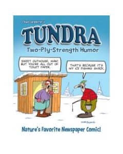 Willow Creek Press 6in x 7in Hardcover Gift Book, Tundra: 2-Ply Humor By Chad Carpenter