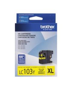Brother LC103Y Yellow Ink Cartridge