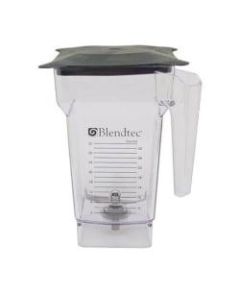 Blendtec Q Series Blender Replacement Container Assembly With Lid, 32 Oz, Clear