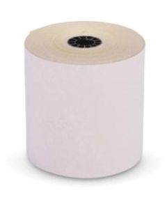 ICONEX Carbonless Paper - White, Yellow - 3in x 90 ft - 10 / Carton