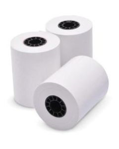 ICONEX Thermal Cash Register Roll - White - 2 1/4in x 165 ft - Clear - 3 / Pack
