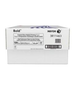 Xerox Bold Digital Coated Gloss Printing Paper, Ledger Size (11in x 17in), 94 (U.S.) Brightness, 100 Lb Cover (280 gsm), FSC Certified, 250 Sheets Per Ream, Case Of 3 Reams
