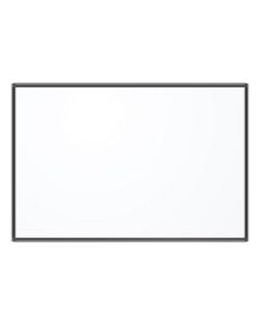 U Brands PINIT Magentic Dry-Erase Whiteboard, 48in x 72in, Aluminum Frame With Black Finish