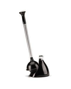 simplehuman Toilet Plunger, Black